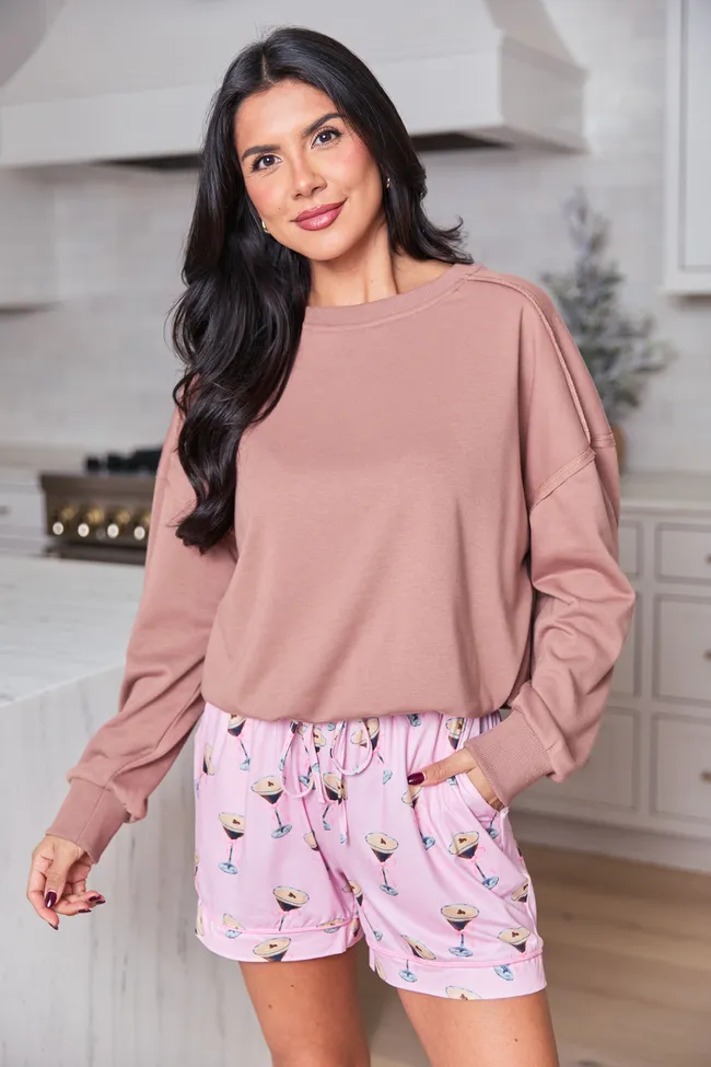 Prestyn Brown Bubble Long Sleeve Top sold by Pink Lily product image thumbnail 3