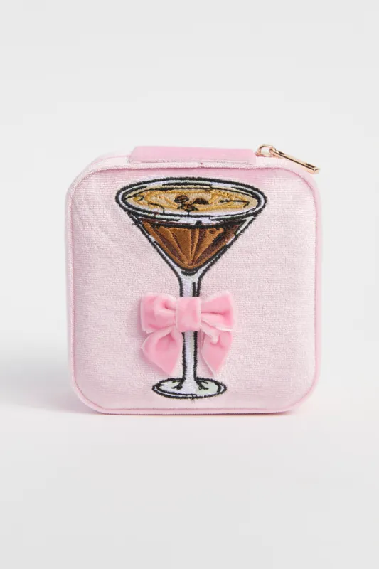 Azalia Espresso Martini Jewelry Box sold by Pink Lily