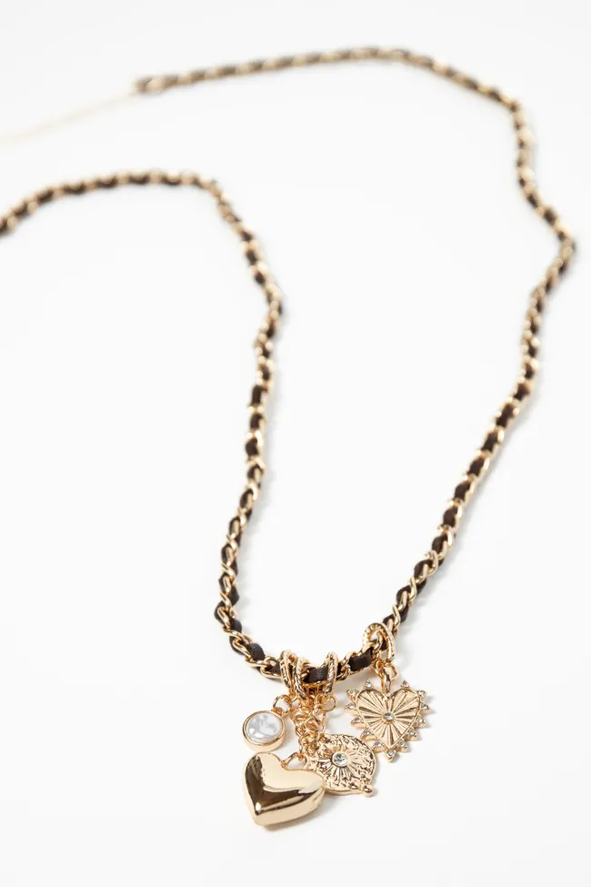 Killian Gold Western Charm Necklace sold by Pink Lily product image thumbnail 2