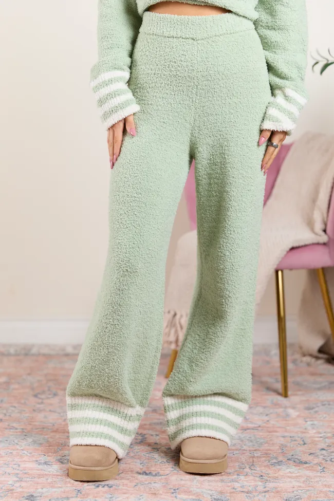 Angie Sage Striped Sweater Lounge Pants SALE sold by Pink Lily product image thumbnail 2