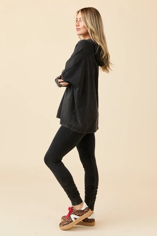 Lexi Black Oversized Hoodie Set sold by Pink Lily product image thumbnail 3