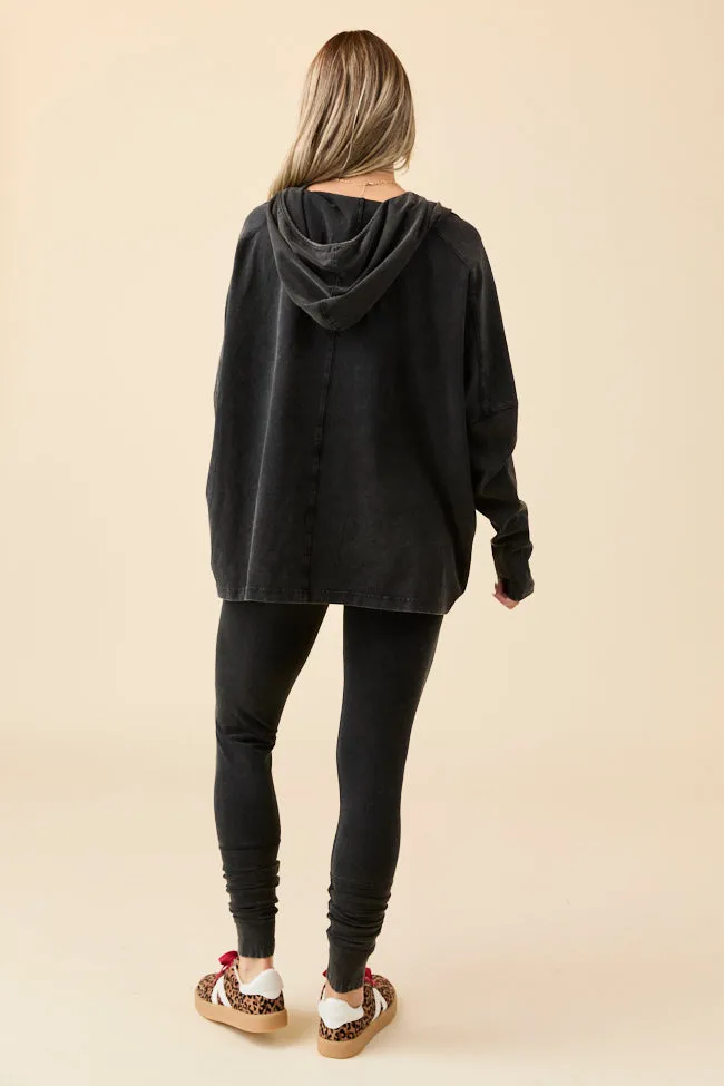 Lexi Black Oversized Hoodie Set sold by Pink Lily product image thumbnail 4