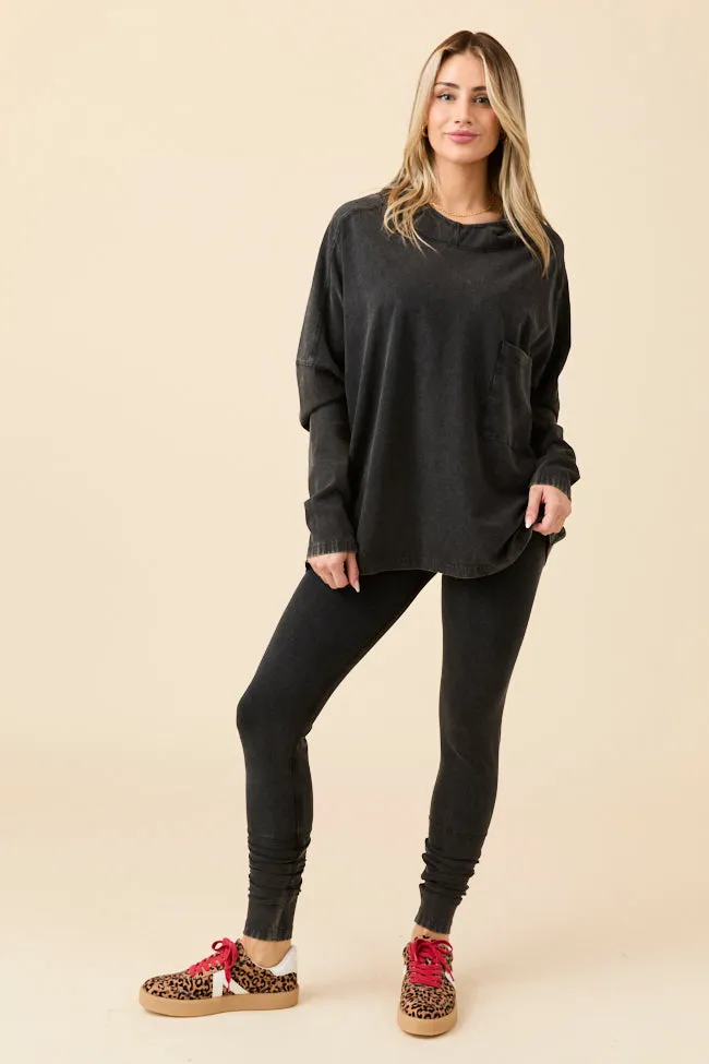 Lexi Black Oversized Hoodie Set sold by Pink Lily