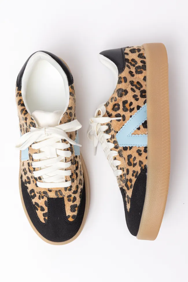 Axel Blue Jaguar Sneakers FINAL SALE sold by Pink Lily product image thumbnail 2