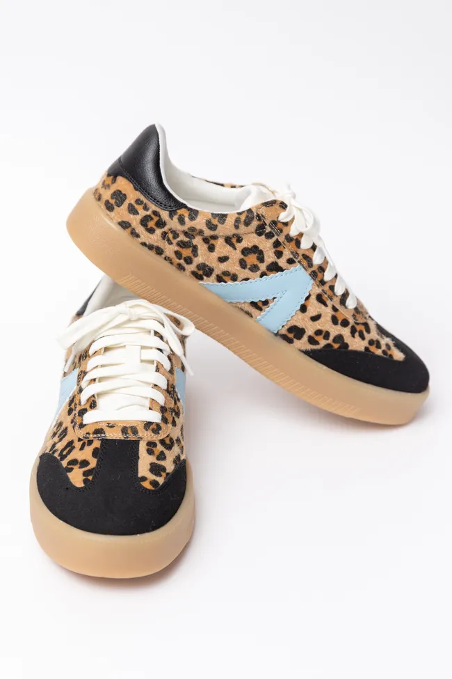 Axel Blue Jaguar Sneakers FINAL SALE sold by Pink Lily product image thumbnail 5
