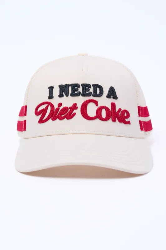 I Need A Diet Coke Trucker Hat sold by Pink Lily