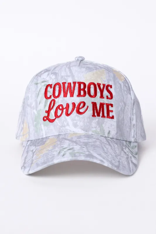 Cowboys Love Me Trucker Hat sold by Pink Lily