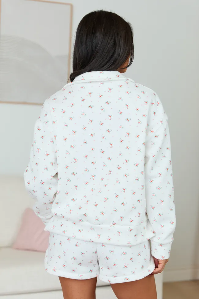 Morrison White Floral Pullover sold by Pink Lily product image thumbnail 5