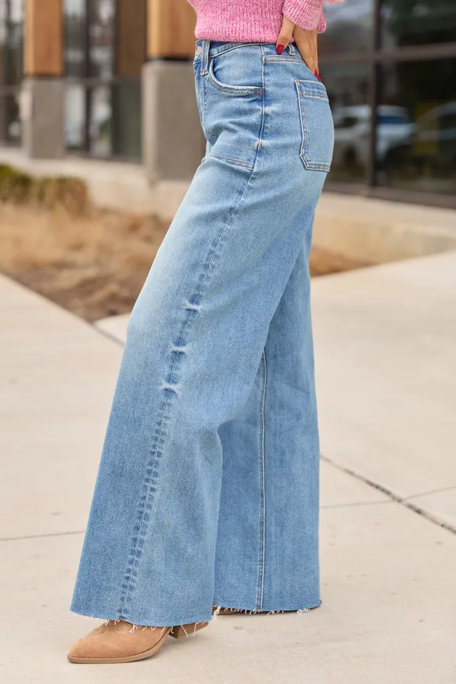 Harper Wide Leg Jeans sold by Pink Lily product image thumbnail 3