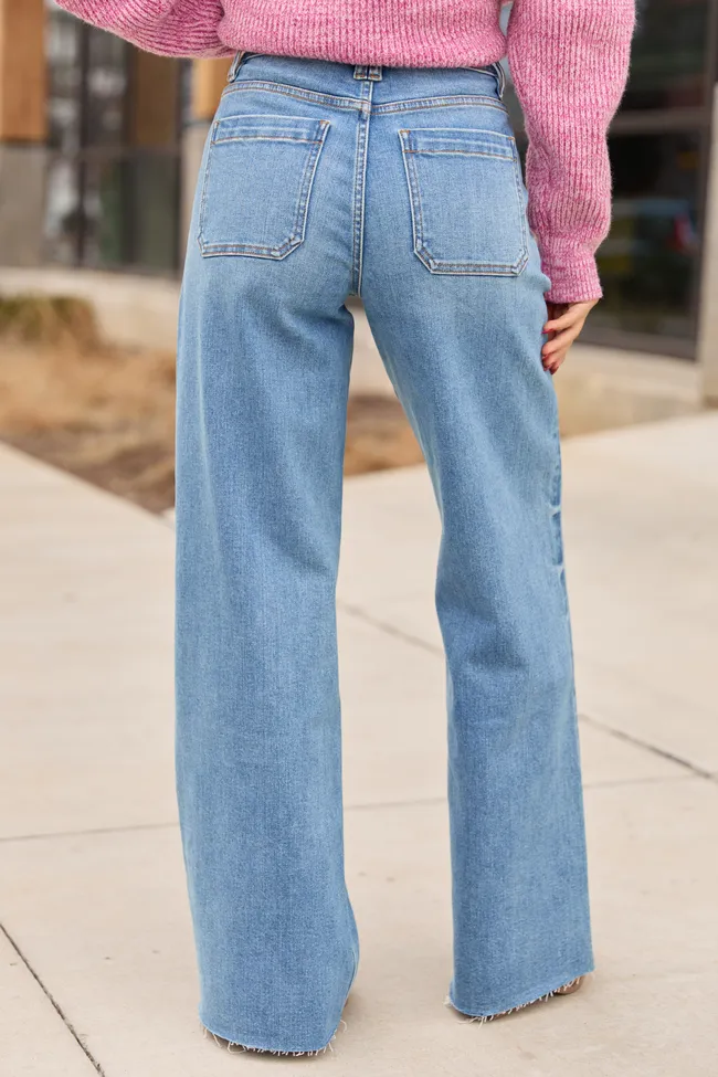 Harper Wide Leg Jeans sold by Pink Lily product image thumbnail 4