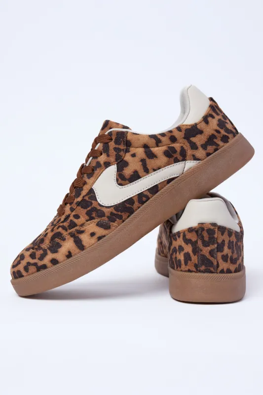 Tiffany Leopard Sneakers SALE sold by Pink Lily