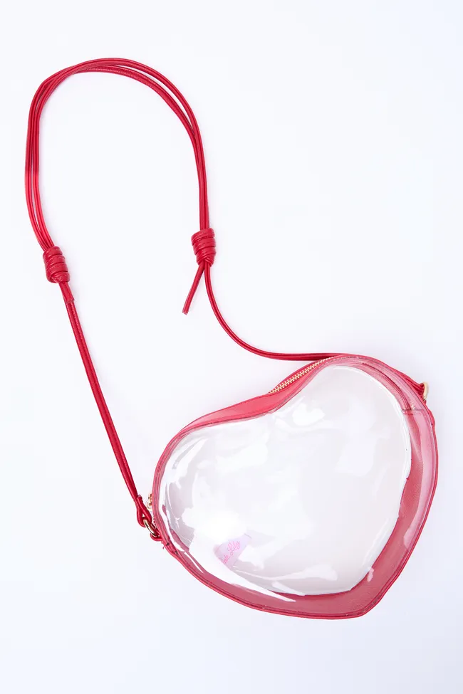 Cat Red Heart Handbag sold by Pink Lily product image thumbnail 2