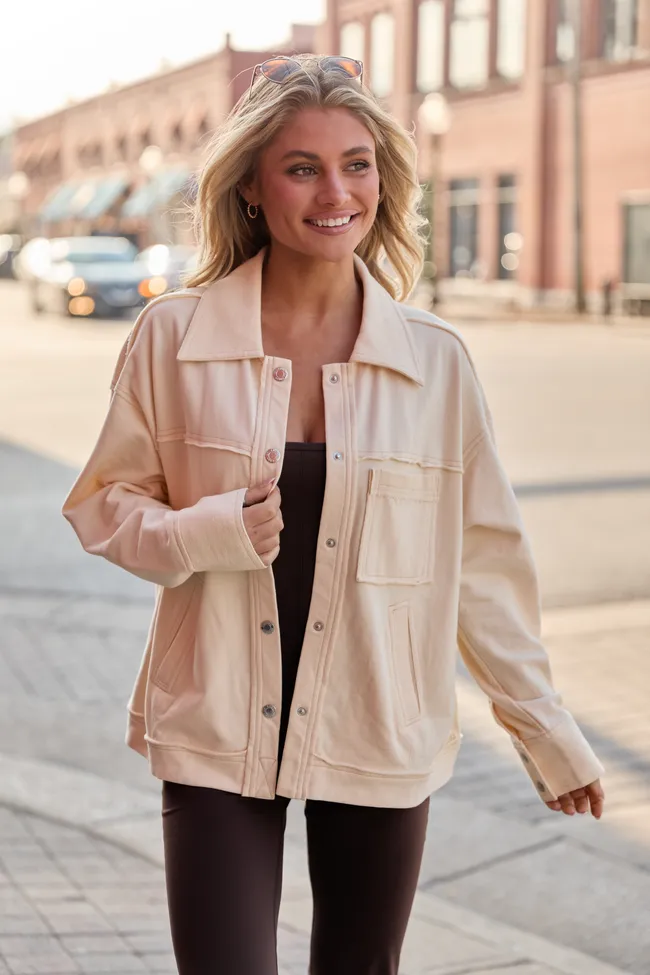 Mattie French Terry Jacket FINAL SALE sold by Pink Lily product image thumbnail 2