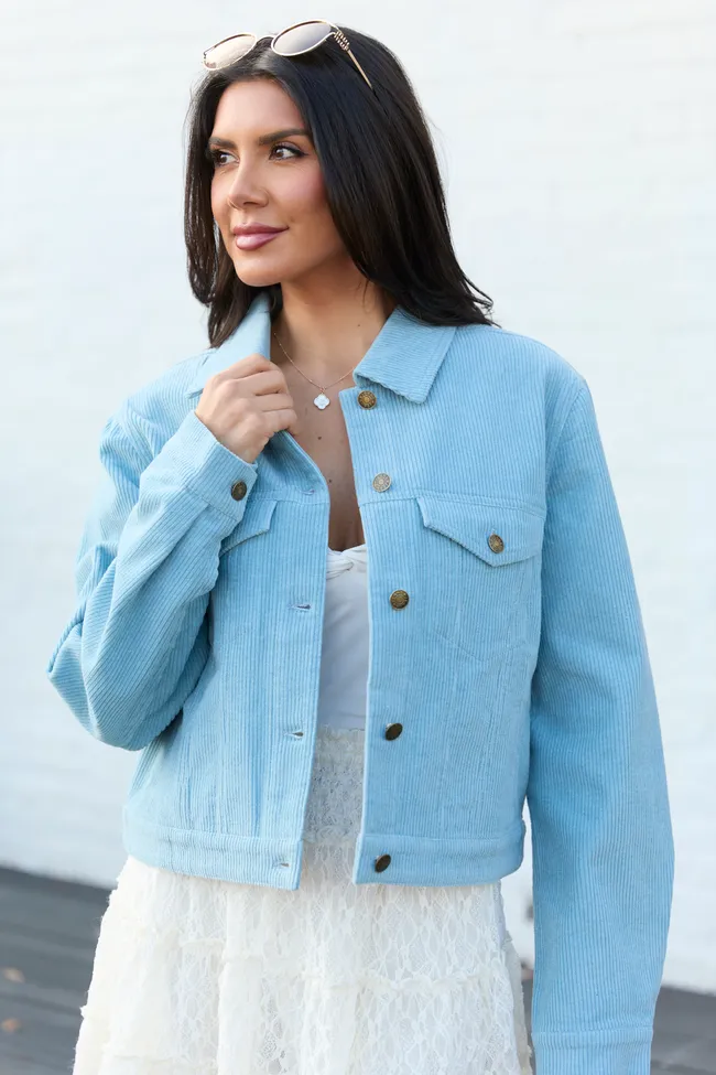 Lou Corduroy Jacket sold by Pink Lily