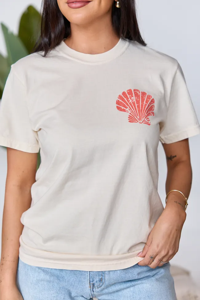 Sea La Vie Ivory Graphic Tee sold by Pink Lily product image thumbnail 3