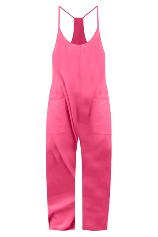 Day In The Life Coral Jumpsuit FINAL SALE sold by Pink Lily product image thumbnail 5