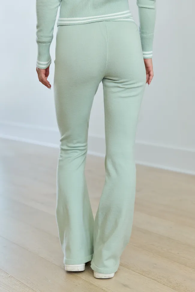 Bailey Sage Striped Lounge Pants sold by Pink Lily product image thumbnail 4