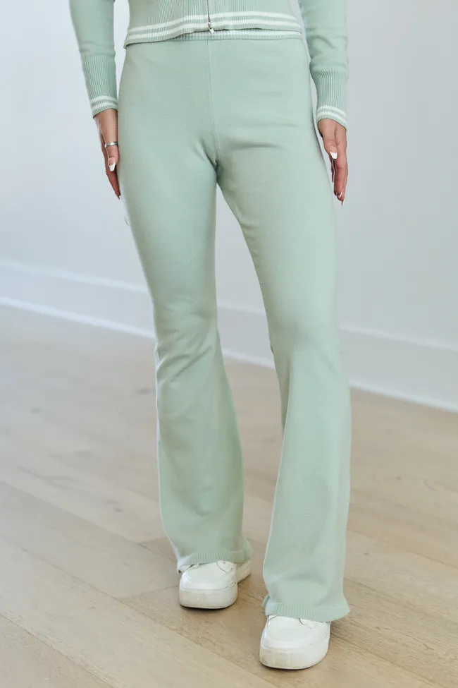 Bailey Sage Striped Lounge Pants sold by Pink Lily product image thumbnail 2