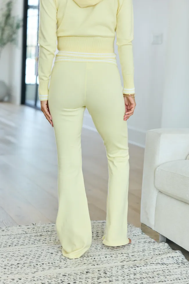 Bailey Yellow Striped Lounge Pants sold by Pink Lily product image thumbnail 4