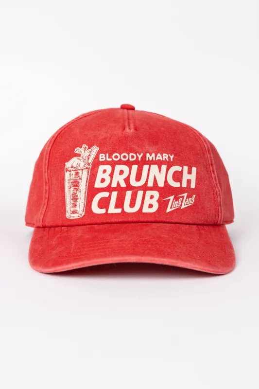 Bloody Mary Bruch Club Trucker Hat made by Pink Lily