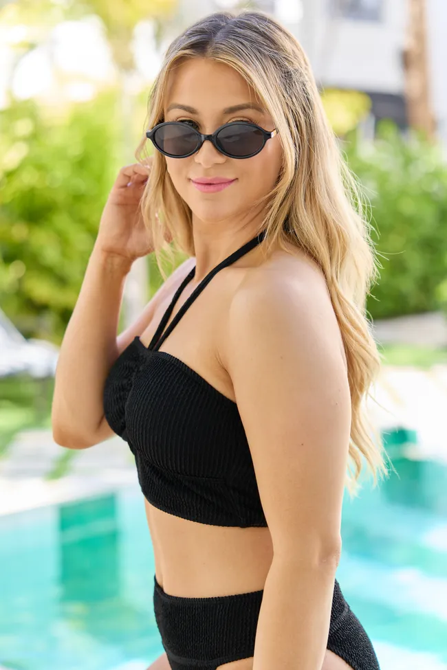 Ocean Avenue Black Tankini Top sold by Pink Lily product image thumbnail 4