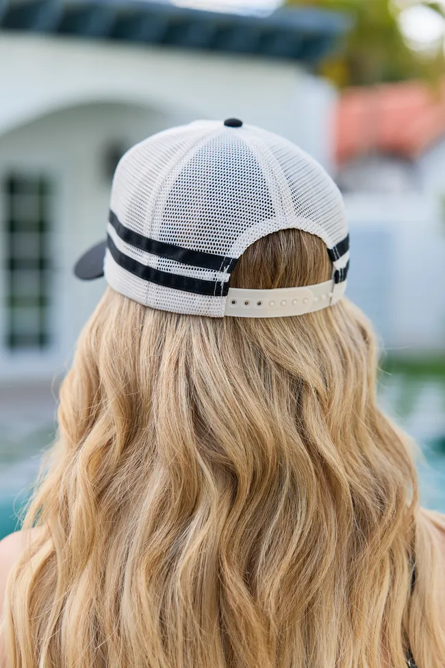 Snacks Are My Love Language Trucker Hat sold by Pink Lily product image thumbnail 3