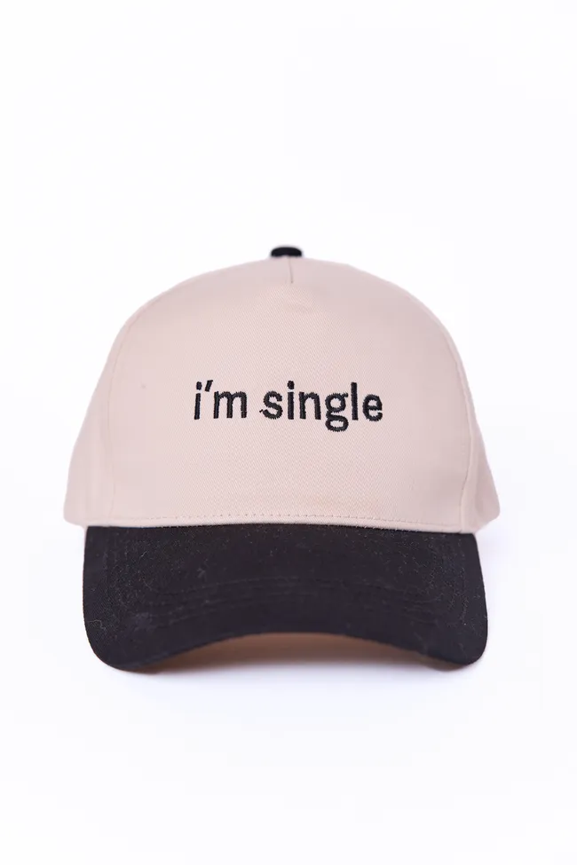 I'm Single Trucker Hat sold by Pink Lily product image thumbnail 5