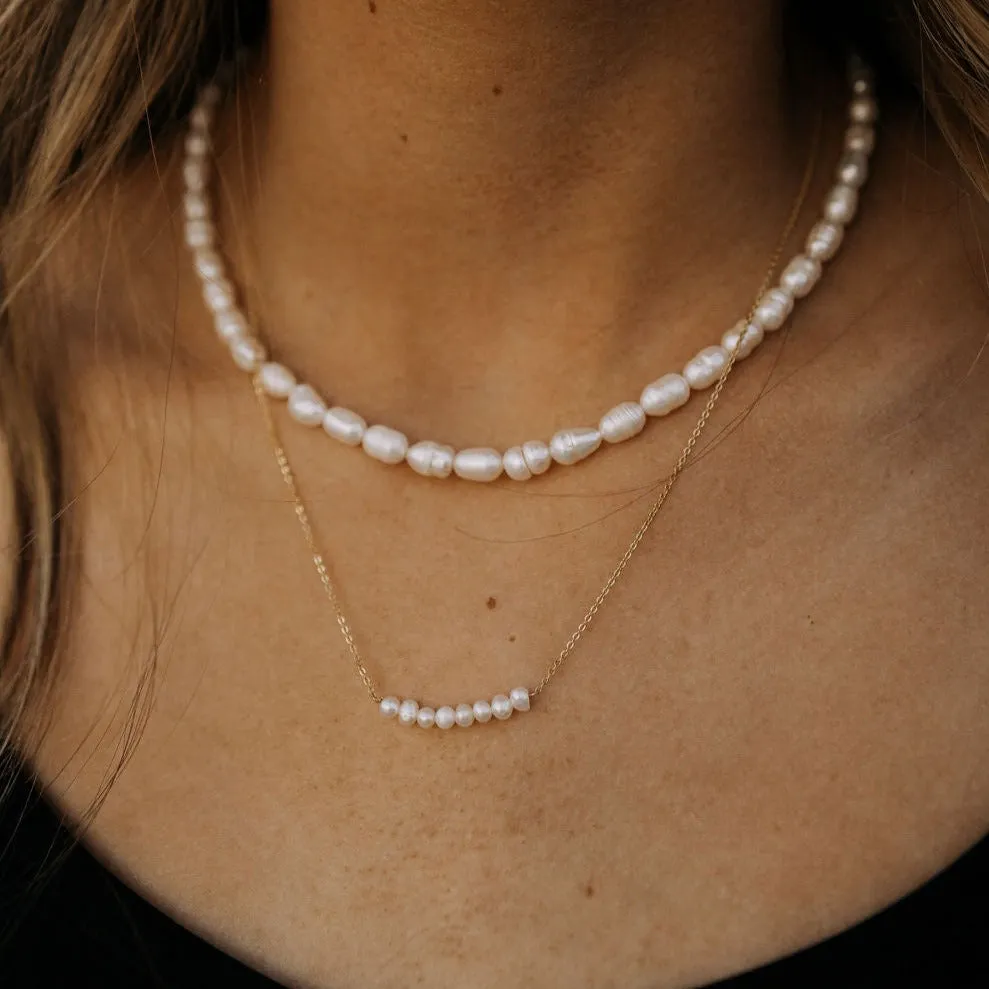 Oceanside Pearl Necklace sold by Pink Lily product image thumbnail 2
