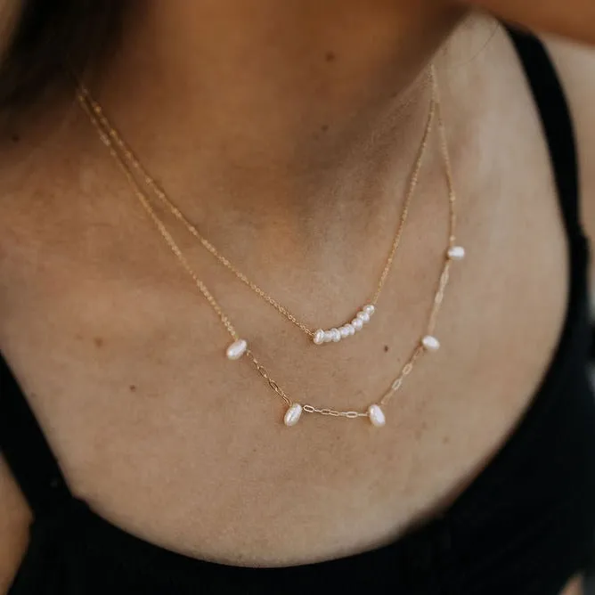 Oceanside Pearl Necklace sold by Pink Lily product image thumbnail 4