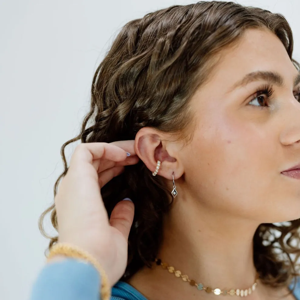 Nova Hoop Earrings sold by Pink Lily product image thumbnail 2