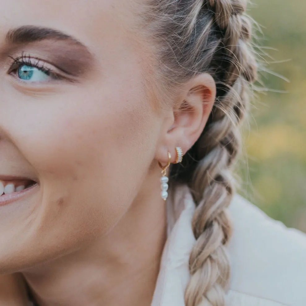 Catalina Pearl Earring Earrings sold by Pink Lily product image thumbnail 5