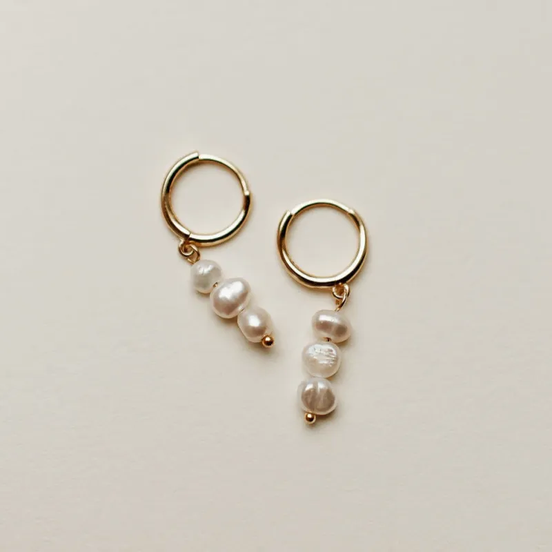 Catalina Pearl Earring Earrings sold by Pink Lily