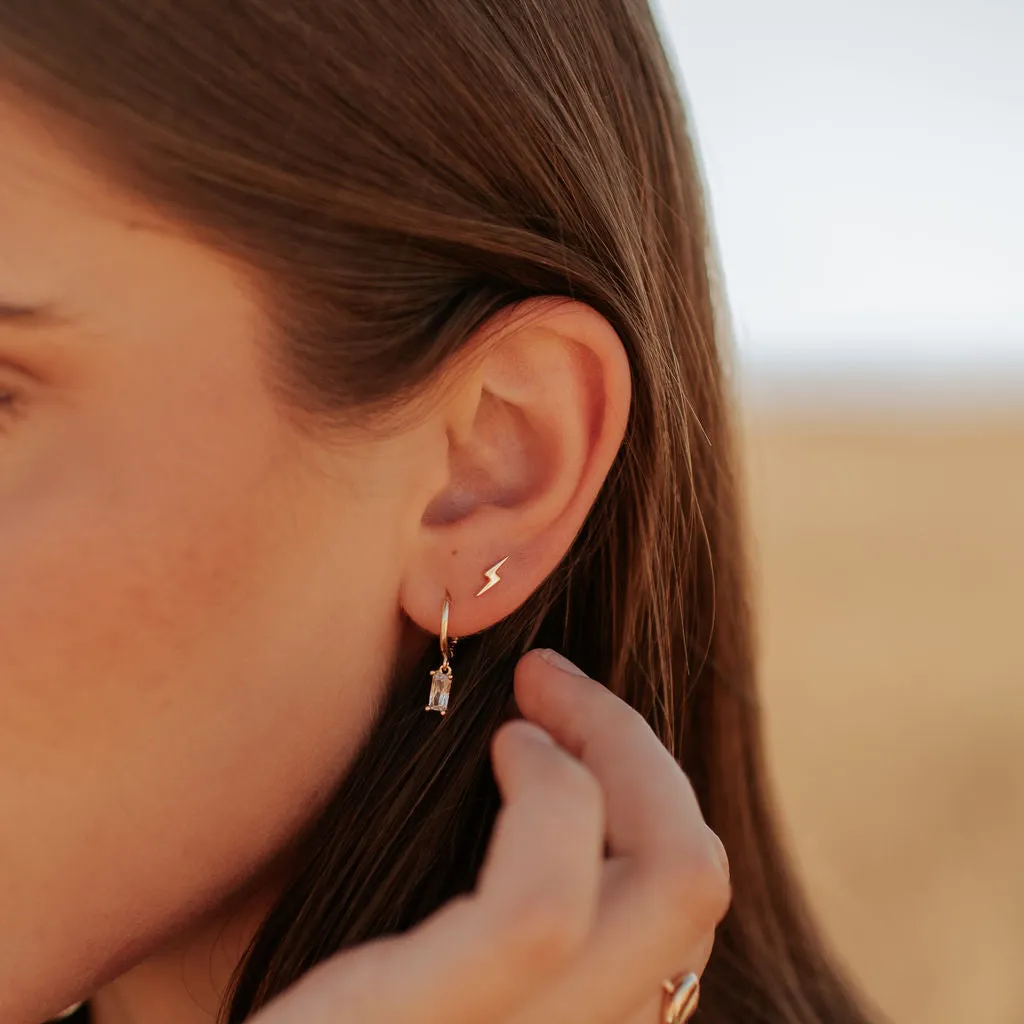 Lightning Stud Earrings sold by Pink Lily
