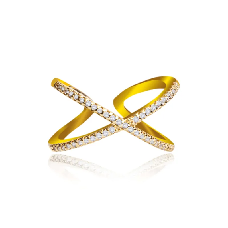 Myla Adjustable Ring made by Pink Lily
