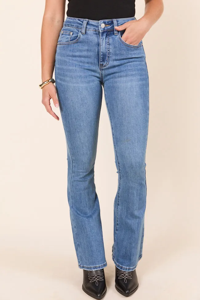 My Favorite Stretchy Medium Wash Bootcut Jeans FINAL SALE sold by Pink Lily product image thumbnail 2