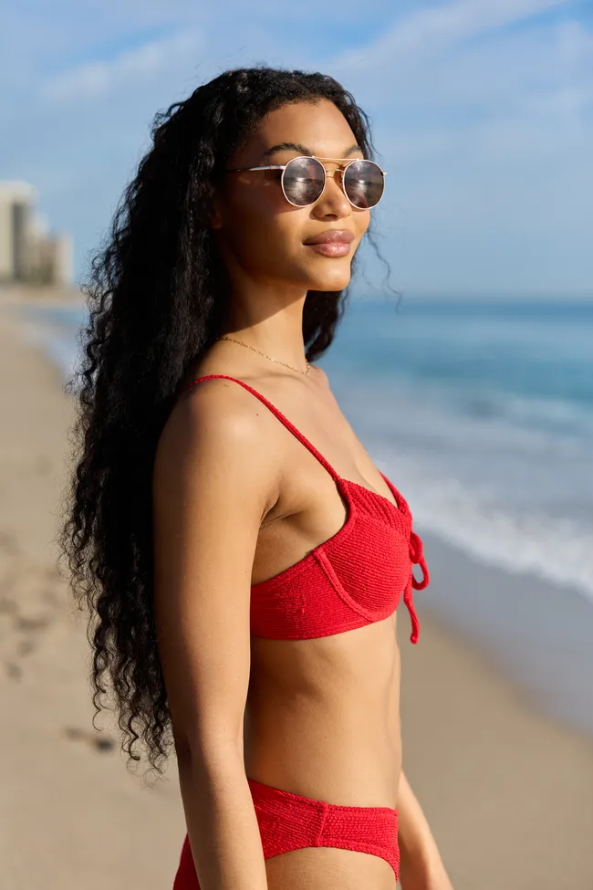 Sweet Escape Red Underwire Bikini Top sold by Pink Lily product image thumbnail 4