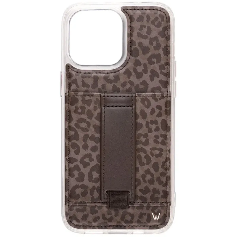 Walli Cases - Shadow Leopard Phone Case made by Pink Lily