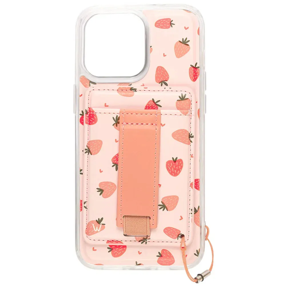 Walli Cases - Berry Bliss Magnetic Case and Wallet sold by Pink Lily