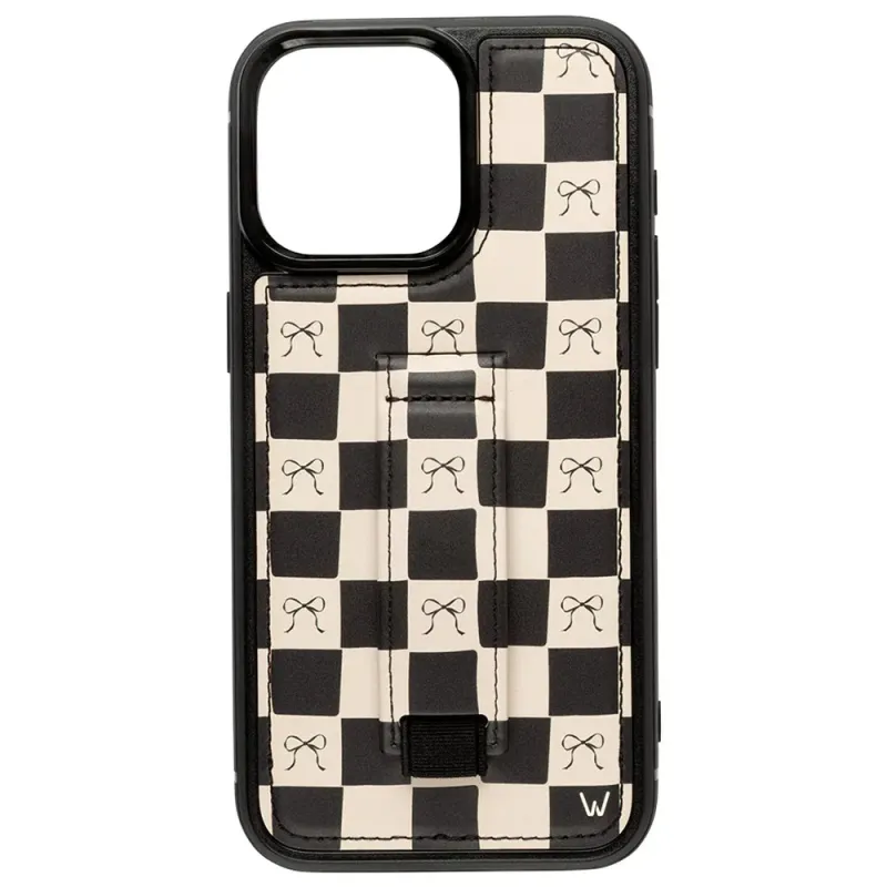 Walli Cases - Bow Noir Walli-Lite Case made by Pink Lily