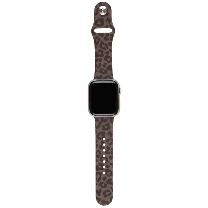 Walli Cases - Shadow Leopard Watch Band made by Pink Lily