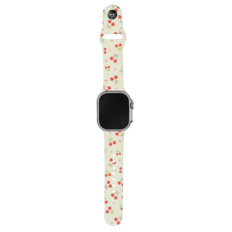 Walli Cases - Cherry On Top Watch Band made by Pink Lily