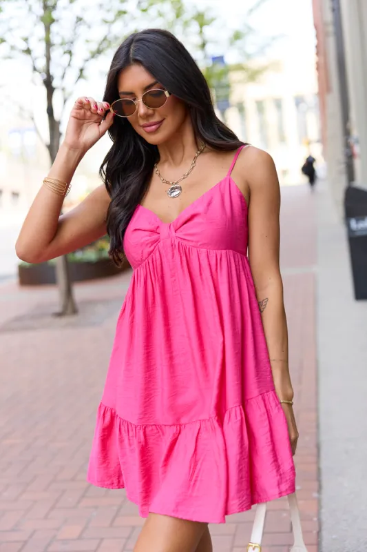 Kristen Pink Dress made by Pink Lily