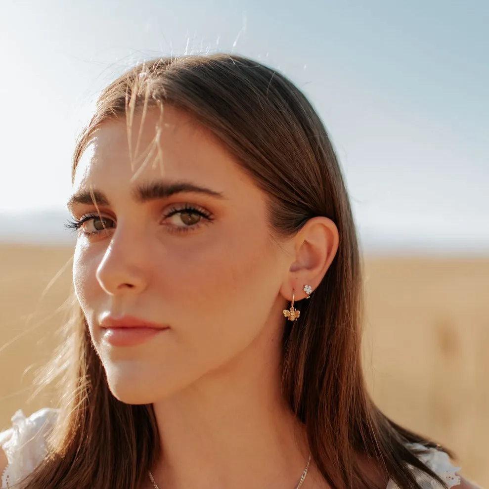 Honey Bee Hoop Earrings sold by Pink Lily product image thumbnail 3