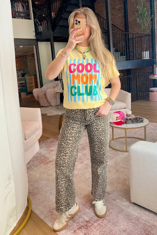 Cool Mom Club Yellow Graphic Tee sold by Pink Lily product image thumbnail 2