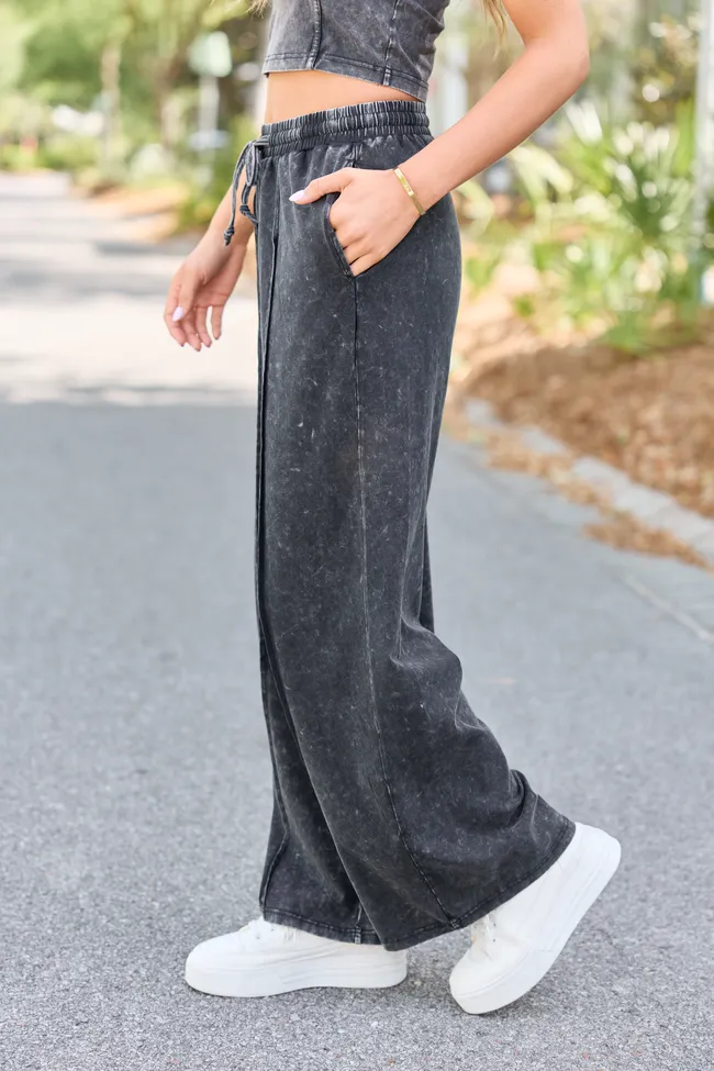 Britton Black Wide Leg Pants sold by Pink Lily product image thumbnail 4