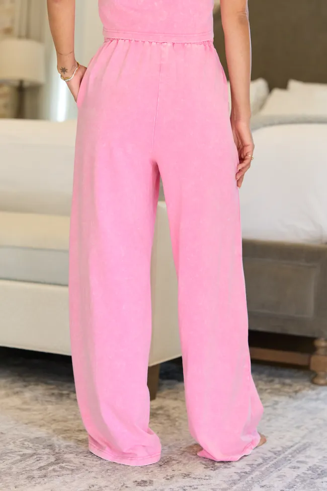 Britton Pink Wide Leg Pants sold by Pink Lily product image thumbnail 5
