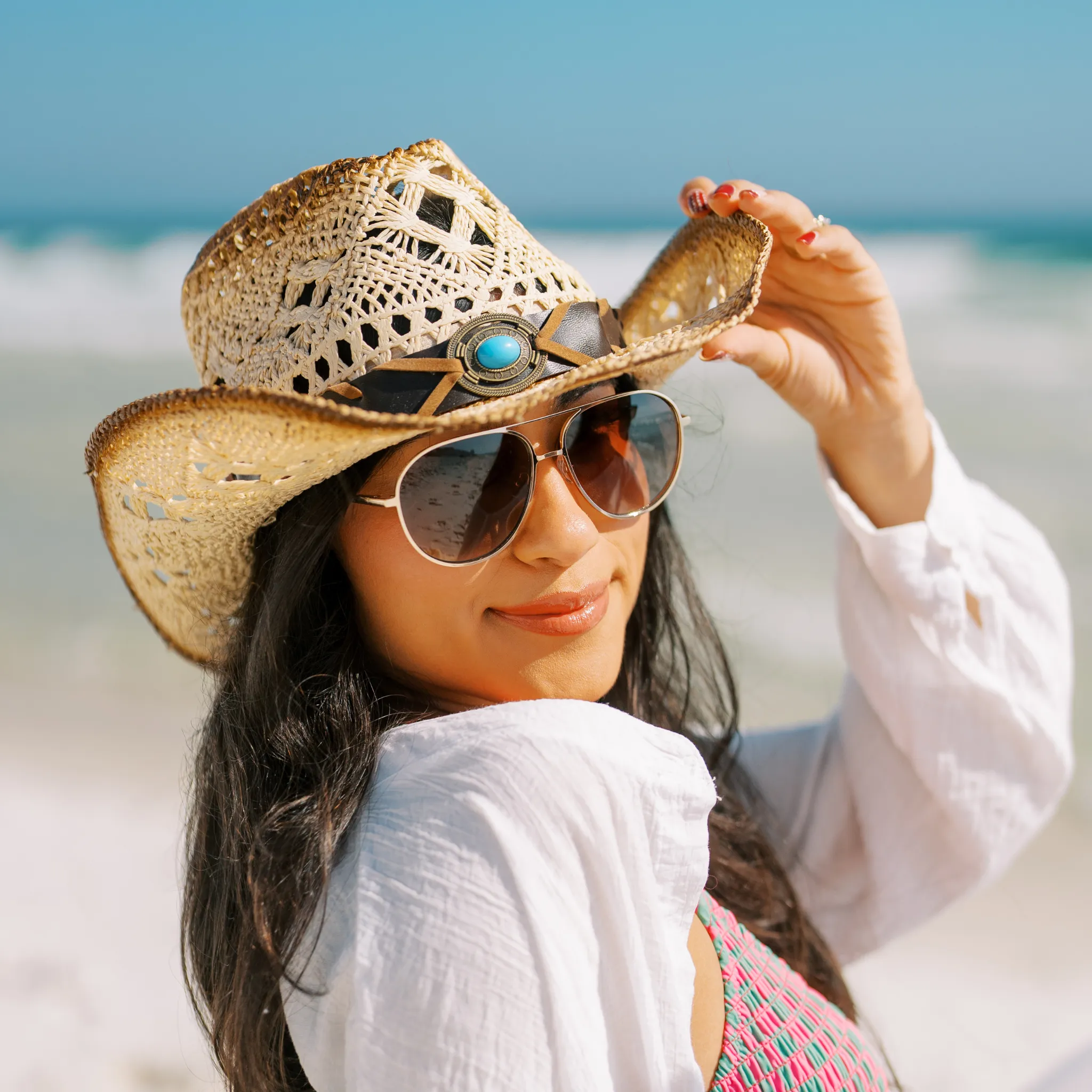 TopFoxx Ollie Golden Hour Sunglasses sold by Pink Lily product image thumbnail 2