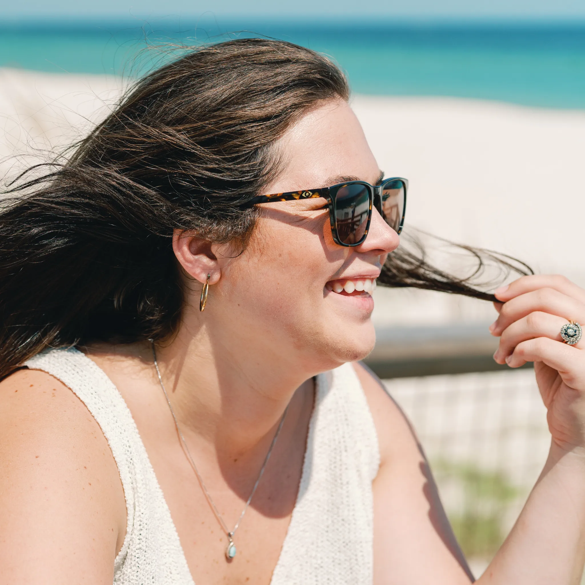 Emory Tortoise Sunglasses sold by Pink Lily product image thumbnail 5
