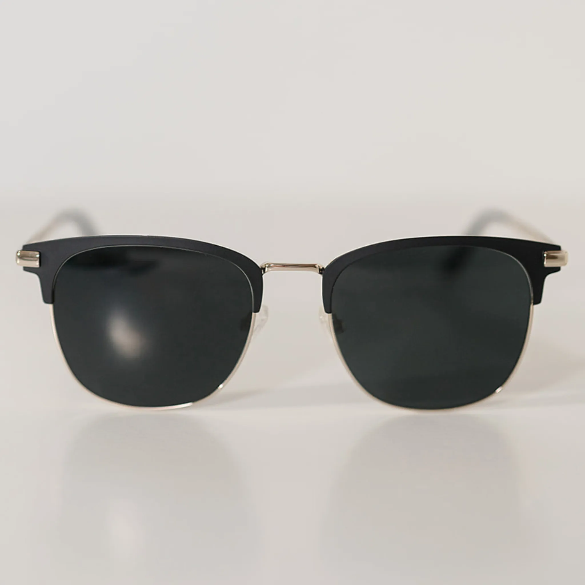 TopFoxx Grady White Gold Sunglasses sold by Pink Lily
