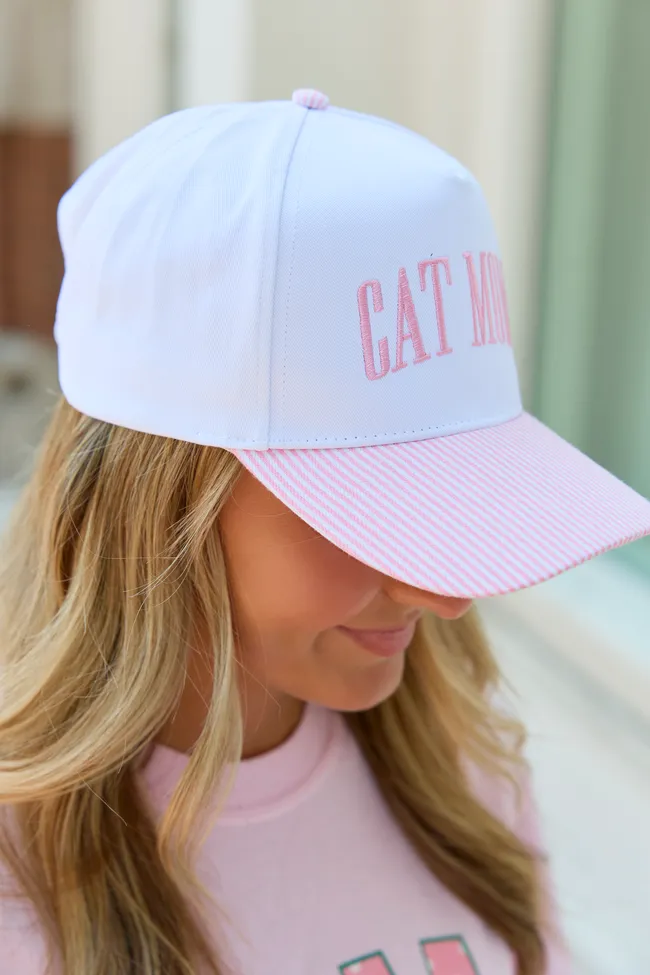 Cat Mom Pink Hat sold by Pink Lily product image thumbnail 2